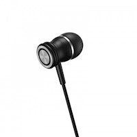 Auriculares de cable TPE de alta calidad Havit E303P, c/micrófono c/Negro
